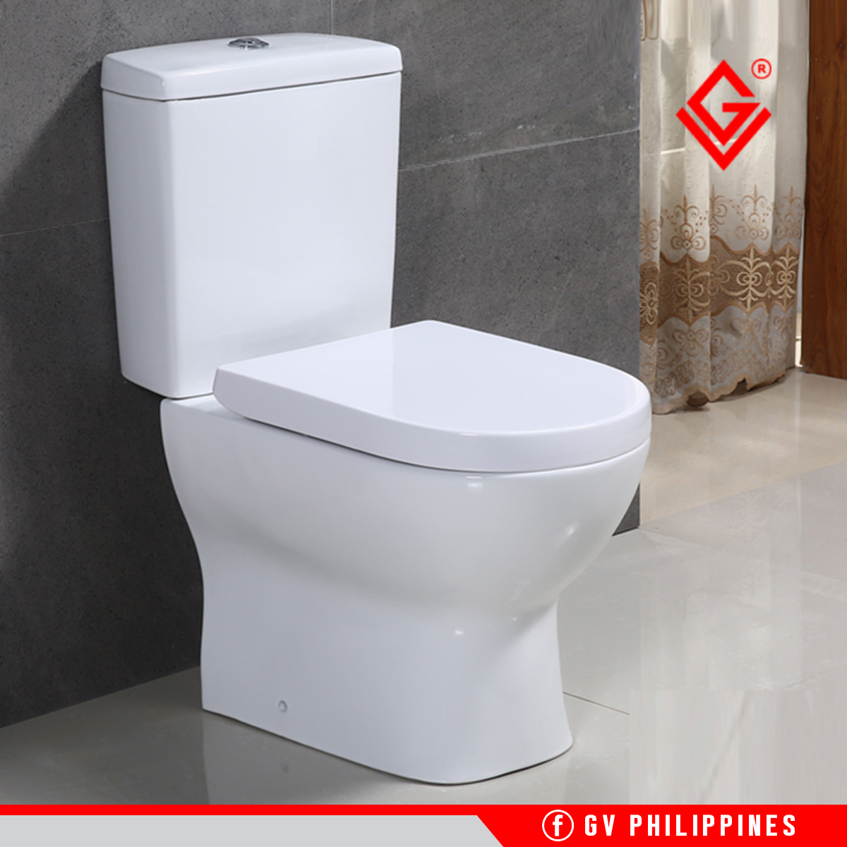 7038 WALL EXIT TWO-PIECE WATER CLOSET | Luzon Foundry Inc.
